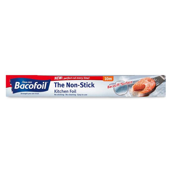 Bacofoil ® The Non-stick Kitchen Foil With Easy-cut System 30cm X 10m